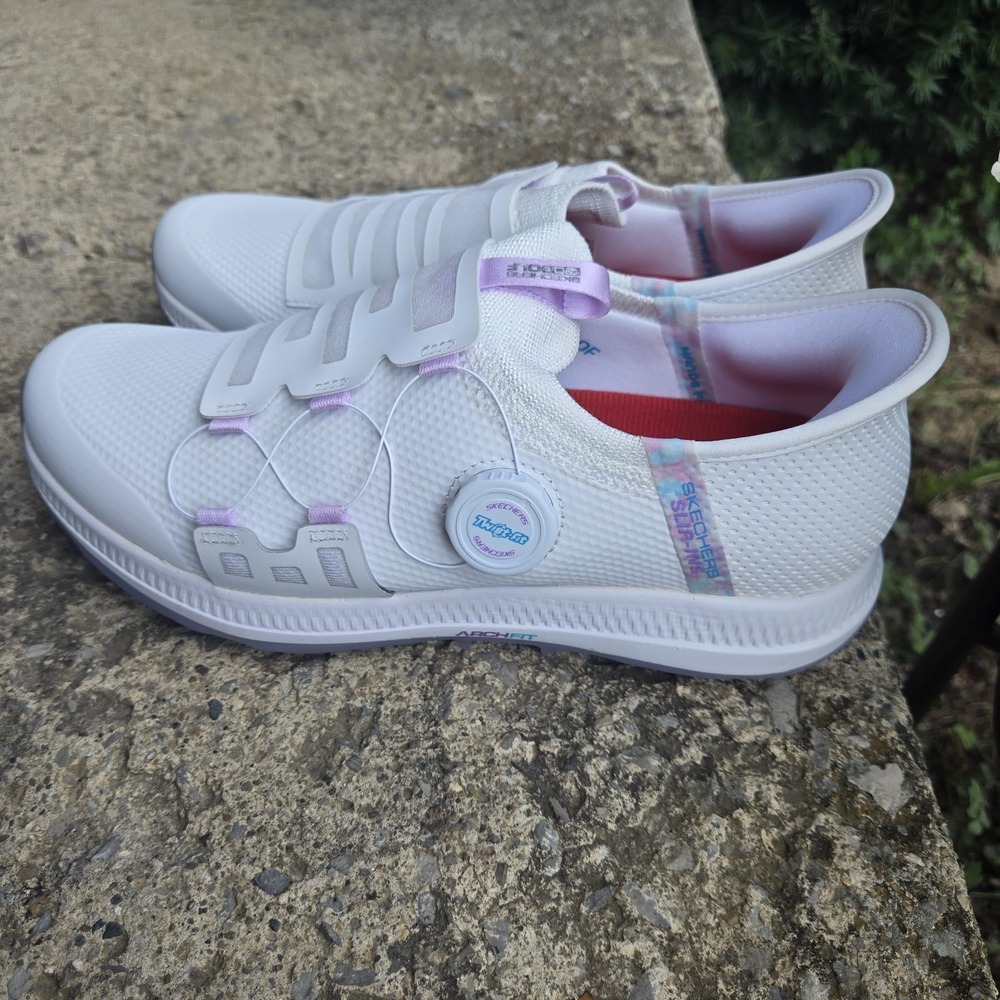 Skechers Golf Shoes Women's Size‎ 9 White Go Golf Elite Slip-Ins Twist Fit